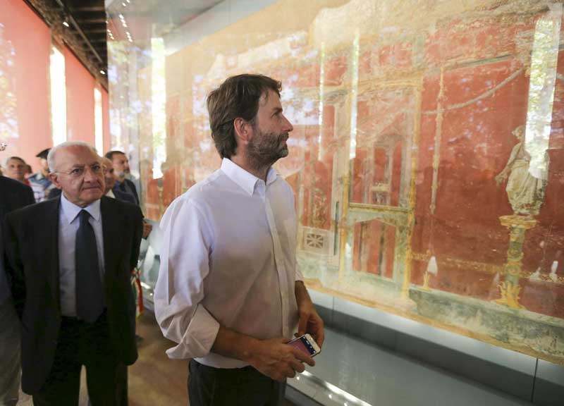 Pompei, il ministro se ne va la Palestra Grande chiude Pompei, il ministro se ne va la Palestra Grande chiude