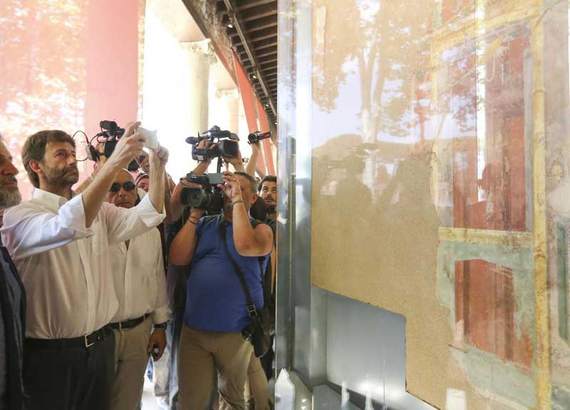 Pompei, il ministro se ne va la Palestra Grande chiude Pompei, il ministro se ne va la Palestra Grande chiude