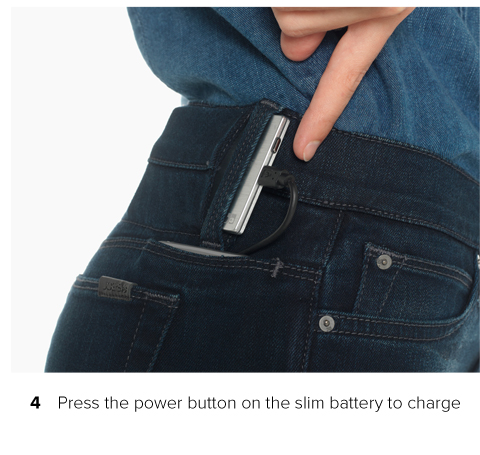 Il jeans ti ricarica lo smartphone: ecco come funziona