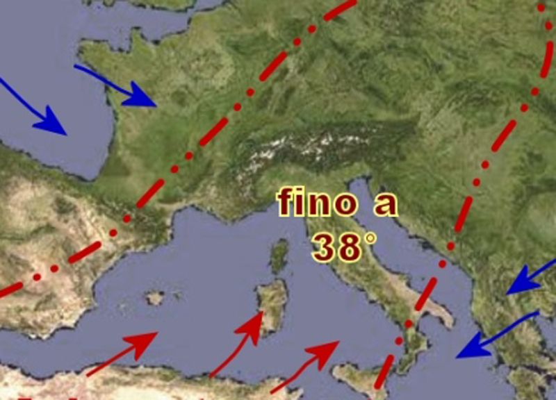 Meteo, nel weekend temporali violenti. E fresco per Ferragosto Meteo, nel weekend temporali violenti. E fresco per Ferragosto