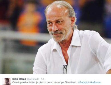 Sabatini spopola sui social: si ride su Romagnoli al Milan. Le foto