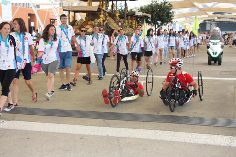 Expo 2015, dalla Sicilia a Rho in handbike: l’impresa del 16enne Samuel