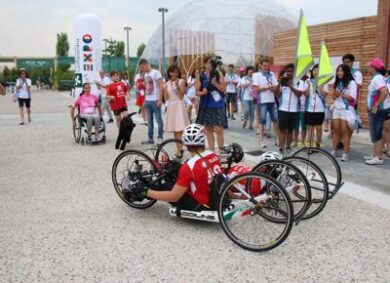 Expo 2015, dalla Sicilia a Rho in handbike: l’impresa del 16enne Samuel