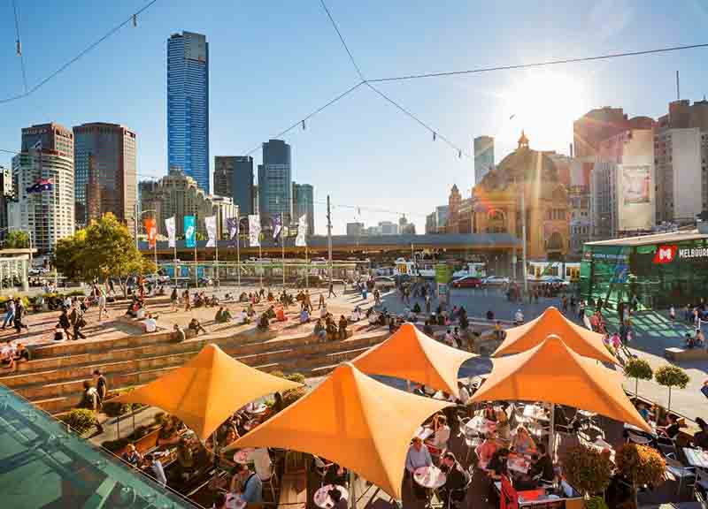 Melbourne è la città più vivibile del mondo Melbourne è la città più vivibile del mondo