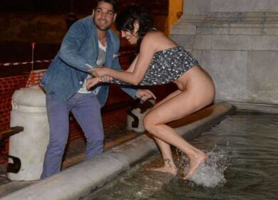 Gabriele Paolini, ciack sulle orme di Fellini. Il disturbatore già regista… col selfista