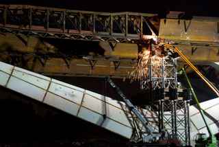 TEEM, bastano due notti bianche di lavoro show per il nuovo viadotto