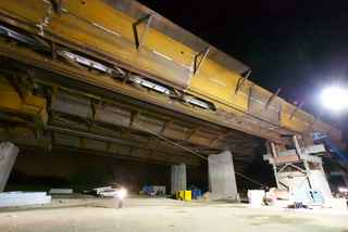 TEEM, bastano due notti bianche di lavoro show per il nuovo viadotto