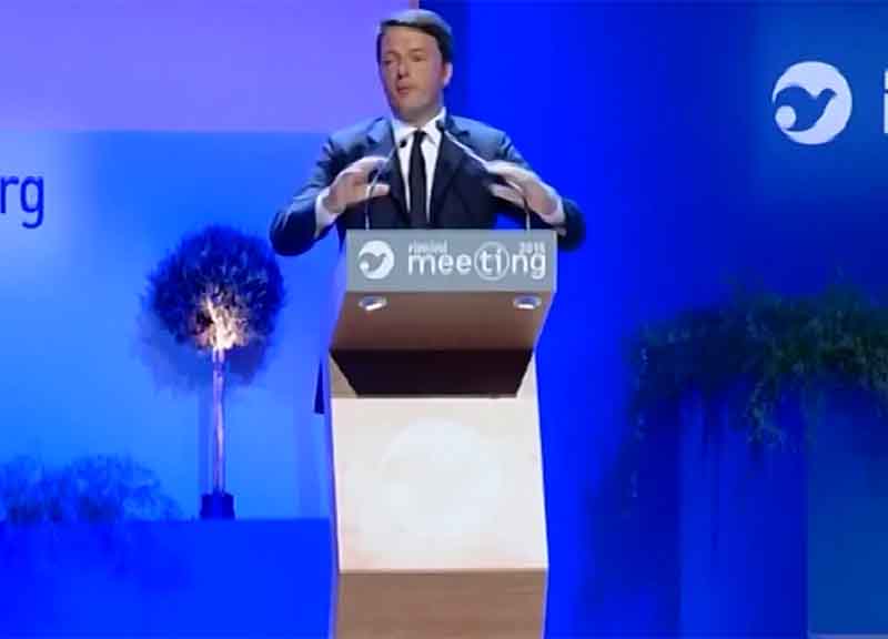 Renzi al meeting di Rimini: tutti i video