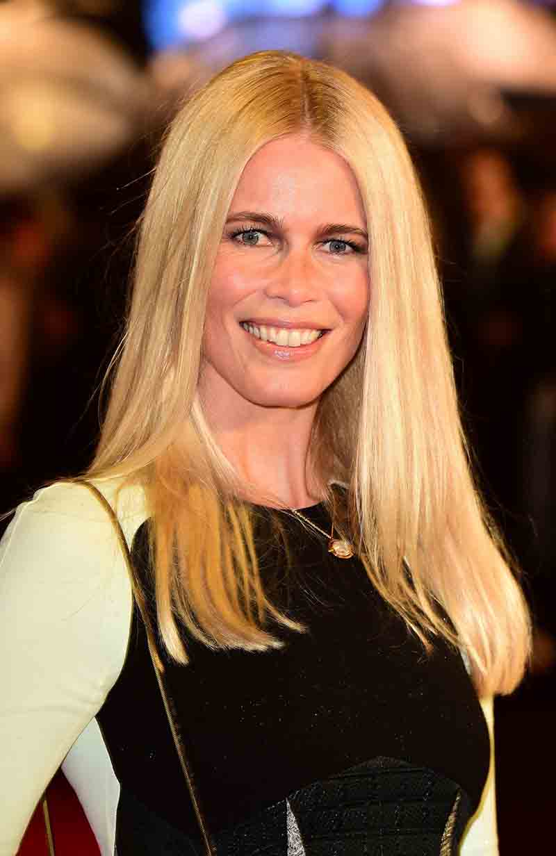 Claudia Schiffer compie 45 anni Claudia Schiffer compie 45 anni