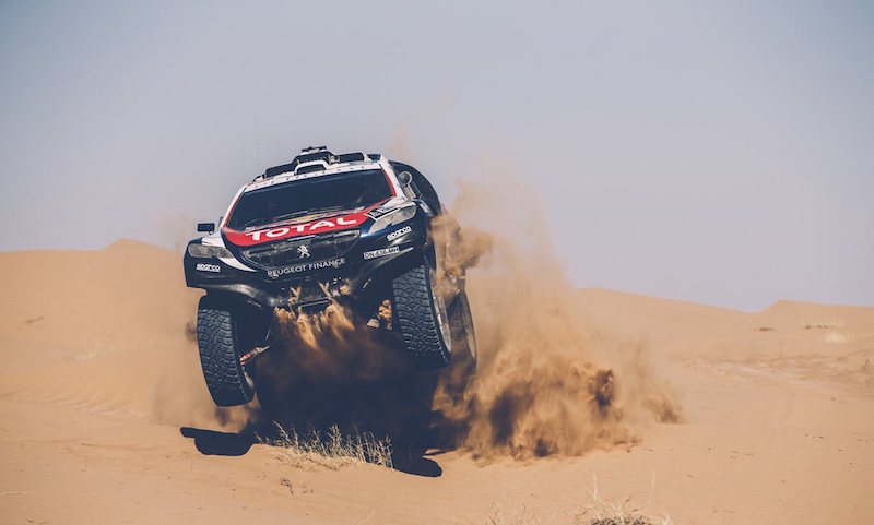 La PEUGEOT 2008 DKR pronta per gareggiare nel Silk Road Rally in Cina