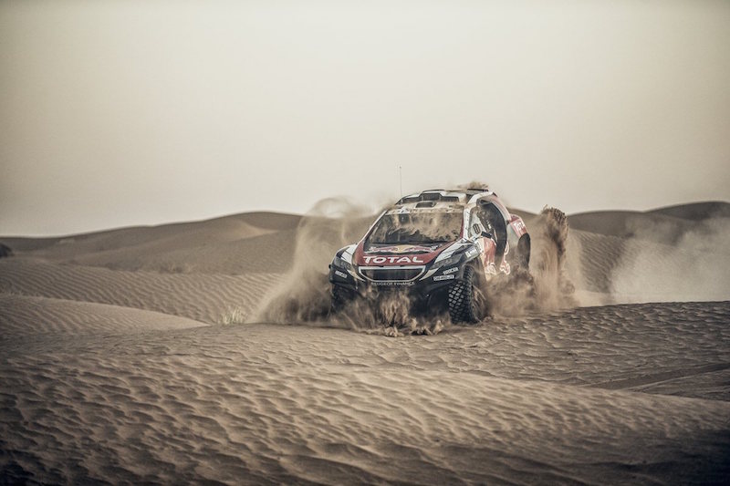 La PEUGEOT 2008 DKR pronta per gareggiare nel Silk Road Rally in Cina