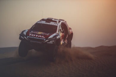 La PEUGEOT 2008 DKR pronta per gareggiare nel Silk Road Rally in Cina