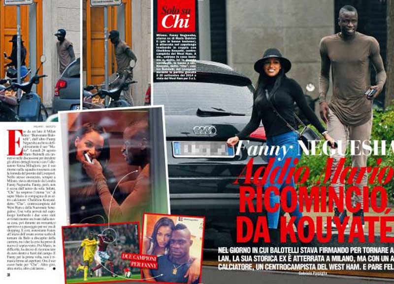 Balotelli a Milano, lo smacco di Fanny Balotelli a Milano, lo smacco di Fanny