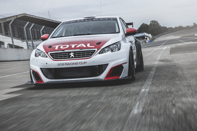 PEUGEOT 308 RACING CUP la sua prima uscita a Francoforte PEUGEOT 308 RACING CUP la sua prima uscita a Francoforte