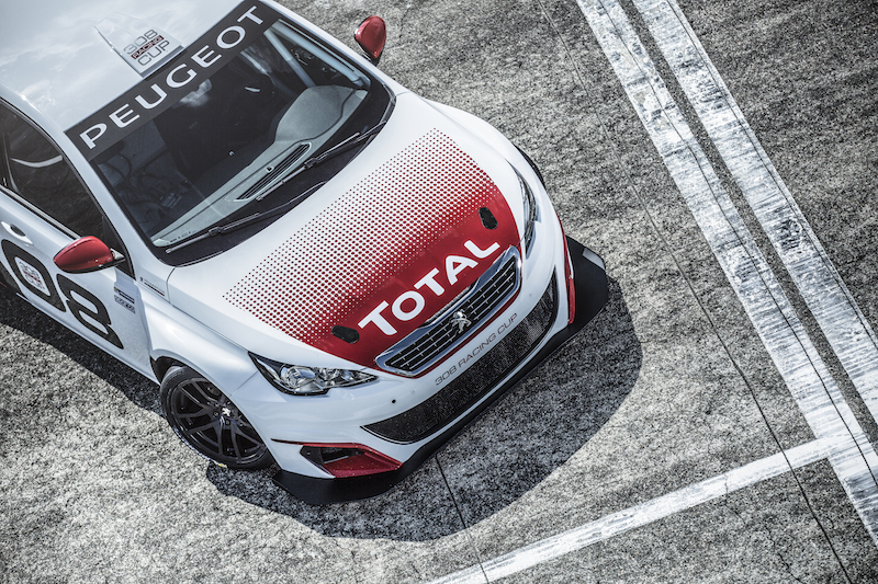 PEUGEOT 308 RACING CUP la sua prima uscita a Francoforte PEUGEOT 308 RACING CUP la sua prima uscita a Francoforte