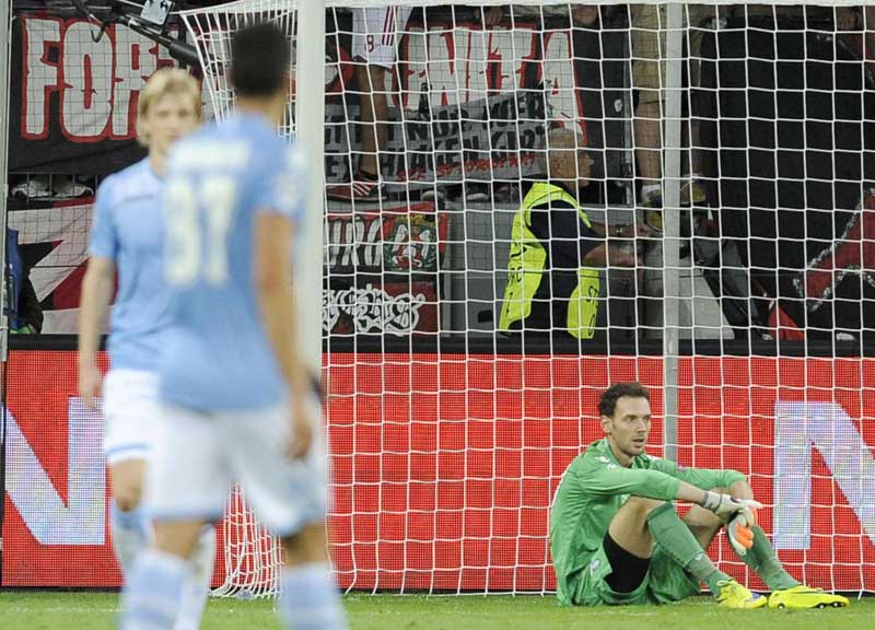 La Lazio saluta la Champions, il Bayer vince 3-0 La Lazio saluta la Champions, il Bayer vince 3-0
