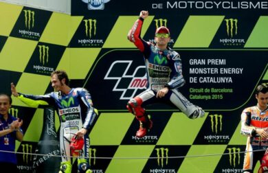 Gp Gran Bretagna. Lorenzo domina le libere, 7° Rossi