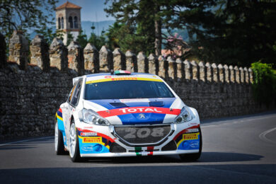 Paolo Andreucci con la sua fidata Peugeot 208 T16 conquistano il Campionato Italiano Rally 2015