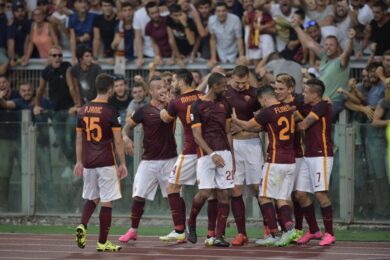 Juventus, è disfatta: Dzeko – Pjanic trascinano la Roma