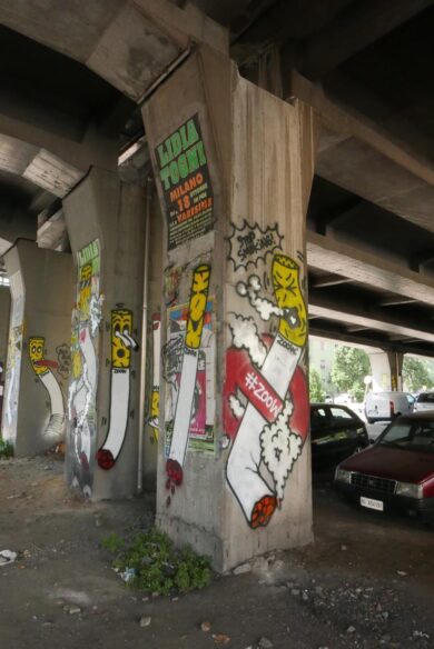 Il Comune copre la street-art. Bianco su Zoow24. I Hate Milano