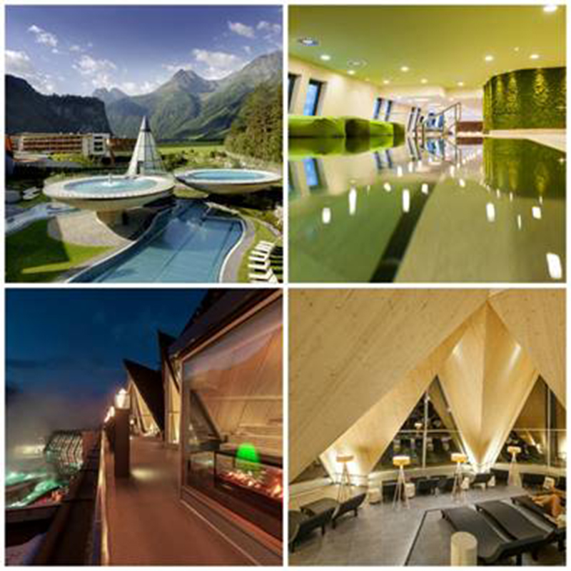 Aqua Dome, weekend romantico nella spa privata. FOTO