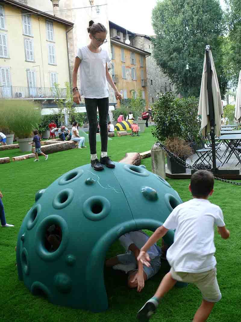 Bergamo, Città Alta in versione green