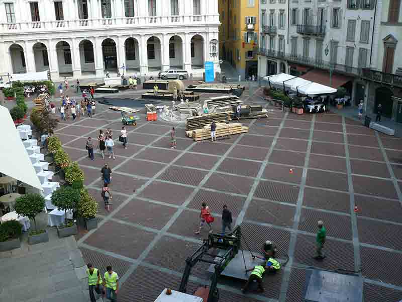 Bergamo, Città Alta in versione green
