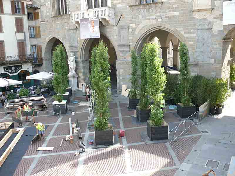 Bergamo, Città Alta in versione green