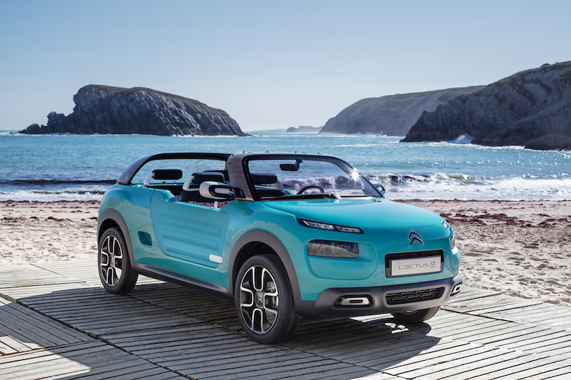 Francoforte 2015: CITROËN CACTUS M pensando alla Mehari Francoforte 2015: CITROËN CACTUS M pensando alla Mehari
