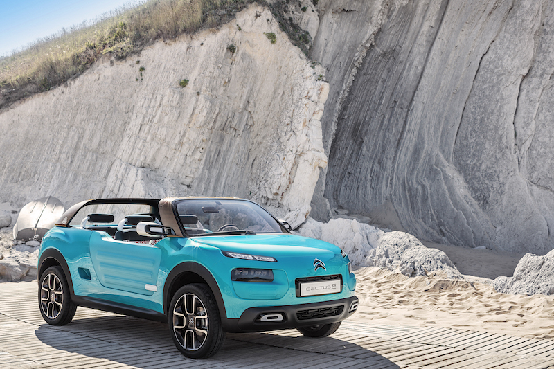 Francoforte 2015: CITROËN CACTUS M pensando alla Mehari Francoforte 2015: CITROËN CACTUS M pensando alla Mehari