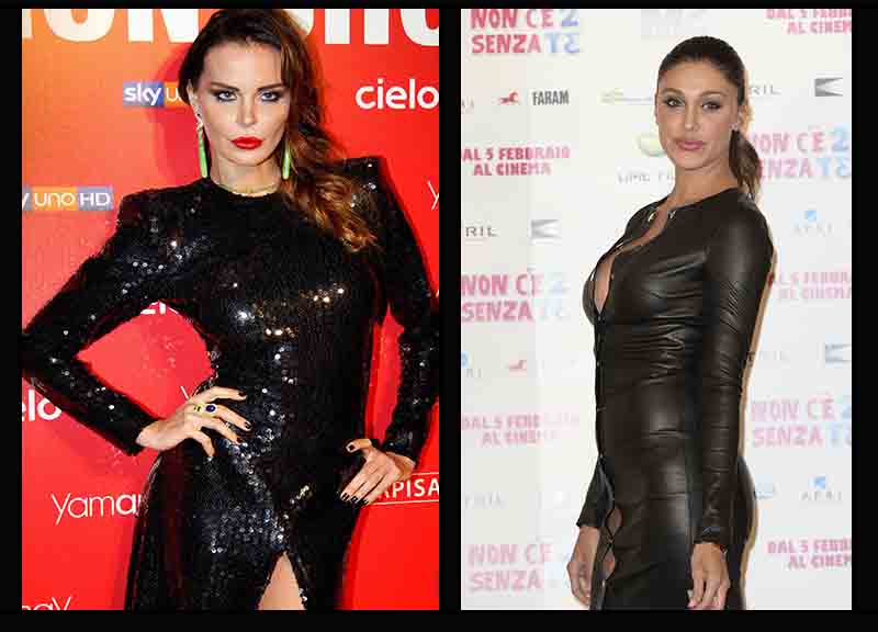 Belen-Nina Moric, volano gli stracci Belen-Nina Moric, volano gli stracci