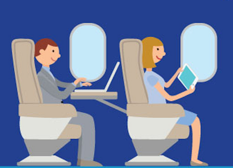 Wifi in aereo: come (e quanto costa) connettersi in aereo Wifi in aereo: come (e quanto costa) connettersi in aereo