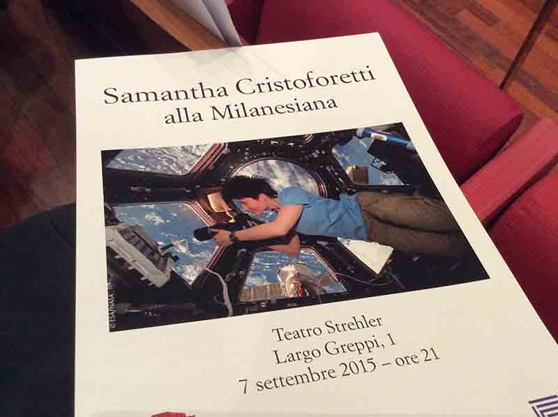 Galleria foto 'Samantha Cristoforetti incanta la Milanesiana. Il video di Affari' - foto 1