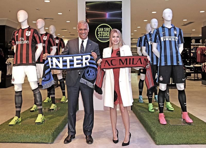 Milan e Inter inaugurano il “San Siro store” Milan e Inter inaugurano il “San Siro store”