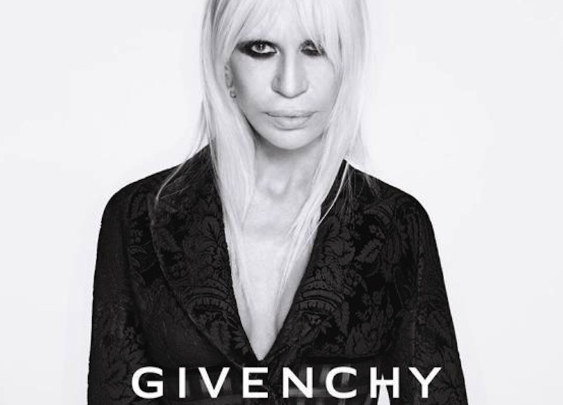 Versace presta il volto alla concorrenza: testimonial di Givenchy Versace presta il volto alla concorrenza: testimonial di Givenchy