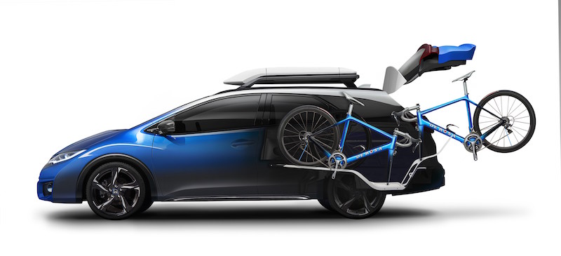 Francoforte 2015: debutto per Honda Civic Tourer Active Life Concept