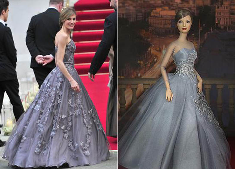 Letizia, la regina di Spagna diventa una Barbie. Le foto Letizia, la regina di Spagna diventa una Barbie. Le foto