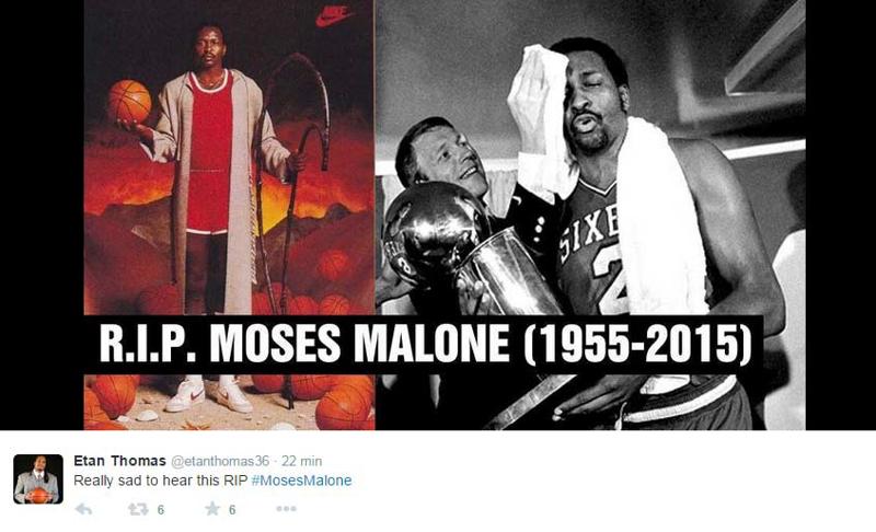 Nba, è morto Moses Malone: rivale di Magic Johnson e Larry Bird