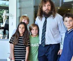 Rugby: gli azzurri incontrano i ragazzi di scuola-Edison