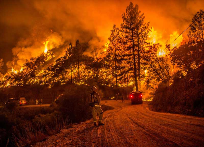 Incendi in California, è un’apocalisse Incendi in California, è un’apocalisse
