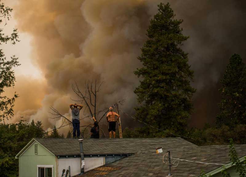 Incendi in California, è un’apocalisse Incendi in California, è un’apocalisse
