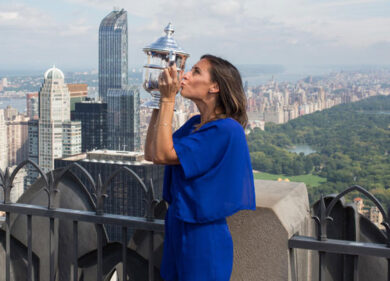 Flavia vince lo Slam dello stile. Da ora la moda s’ispira allo sport