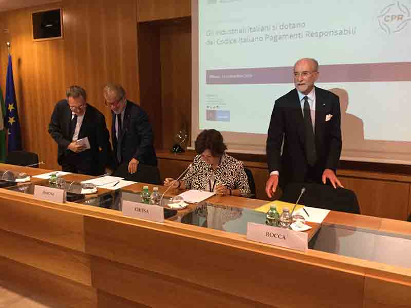Assolombarda adotta il codice pagamenti responsabili Assolombarda adotta il codice pagamenti responsabili