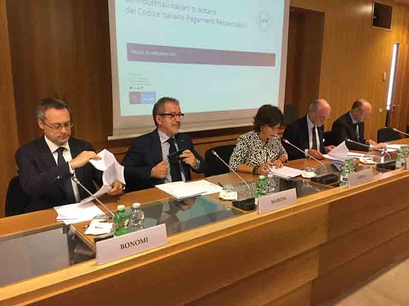 Assolombarda adotta il codice pagamenti responsabili Assolombarda adotta il codice pagamenti responsabili