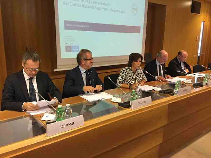 Assolombarda adotta il codice pagamenti responsabili Assolombarda adotta il codice pagamenti responsabili