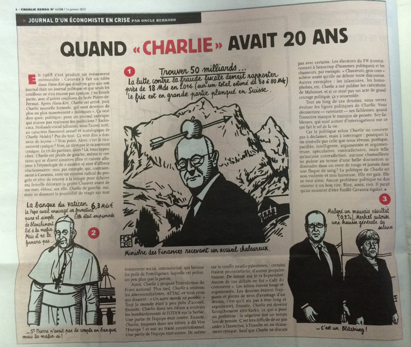 Charlie Hebdo, vignetta sul piccolo Aylan. E’ bufera