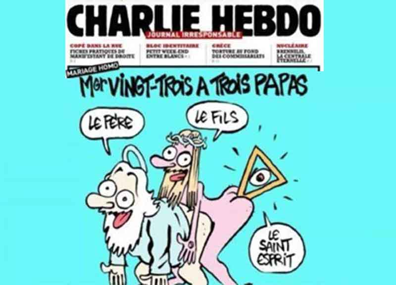 Charlie Hebdo, vignetta sul piccolo Aylan. E’ bufera