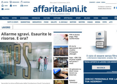 Affaritaliani.it lancia la nuova sezione “Lavoro”