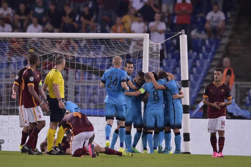 Roma, Florenzi sembra… Messi: pari col Barcellona in Champions Roma, Florenzi sembra… Messi: pari col Barcellona in Champions