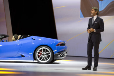 Francoforte 2015: Lamborghini Huracán LP 610-4 Spyder, 610CV velocità massima di 324 km/h
